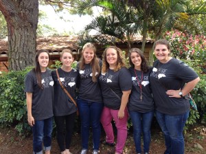 With my roommates and a few girls we met at another retreat who are also missionary teachers in another ministry!