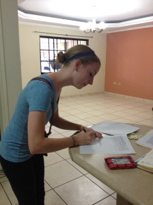 Signing the lease!!